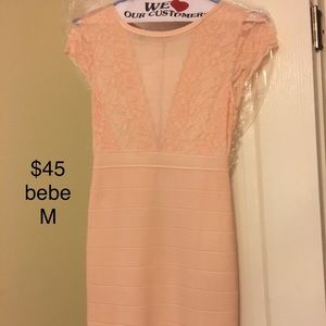 Bebe Med above knee semi formal dress!